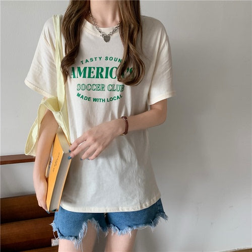 AMERICAプリントTシャツ