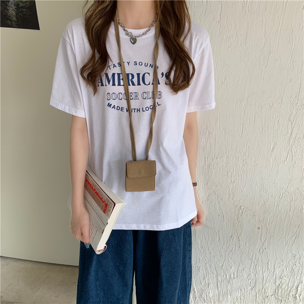 AMERICAプリントTシャツ